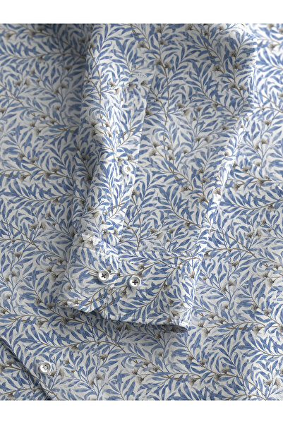 Joop Ανδρικό Πουκάμισο 10019070 30044930 Μπλε