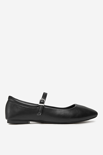 DeeZee Γυναικείες Μπαλαρίνες Χαμηλές Μαύρες Φλατ Μπότες 38