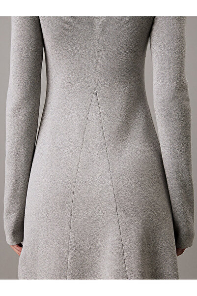 Calvin Klein Women's Ck Intarsia Sweater Dress