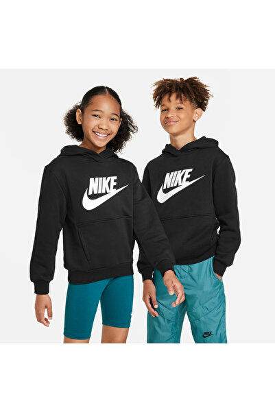 Nike Суичър с качулка K Nsw Club Flc Hdy Hbr M