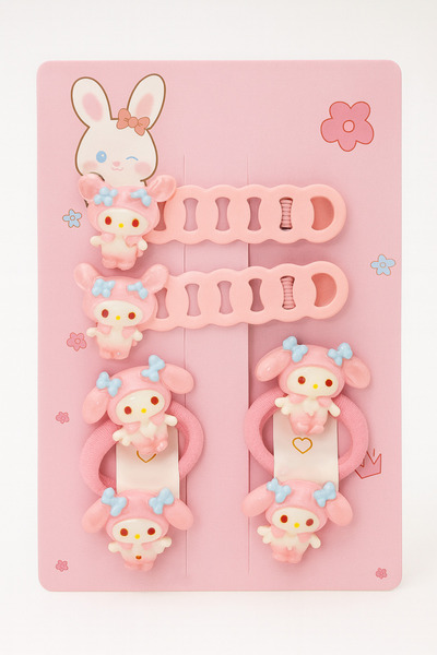 MakeWell مجموعة إكسسوارات شعر بتصميم كورومي وماي ميلودي وسينامارول