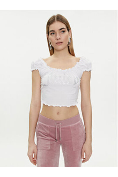 Juicy Couture Γυναικεία Μπλούζα JCWCT23309 Λευκό