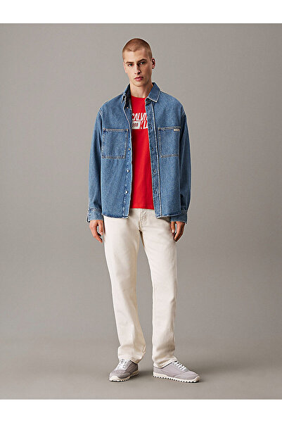 Calvin Klein Men's Relaxed Denim Shirt