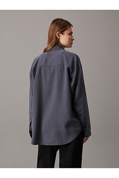 Calvin Klein Women's Long Dad Shirt