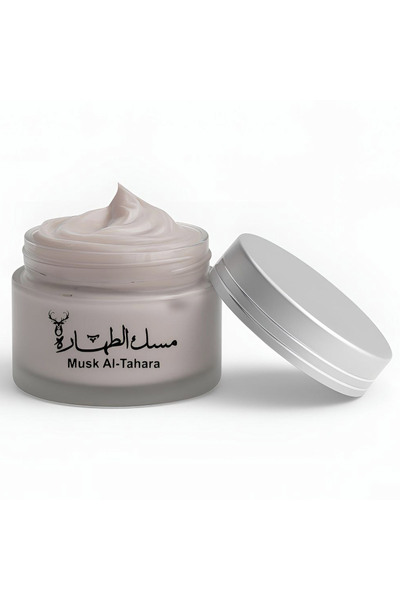 MUSK AL TAHARA كريم معطر ومرطب للشعر والجسم بفيتامين E 50 مل برائحة التوت البري والمسك