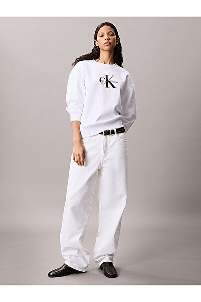 Calvin Klein Women's Monologo French Sweatshirt