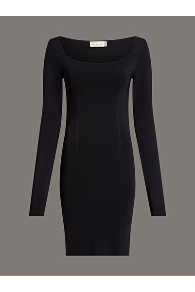 Calvin Klein Women's Sculpted Sweater Dress