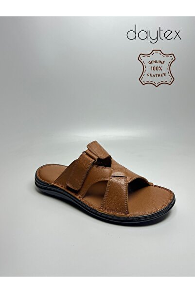 Daytex Справжня шкіра, спеціальне виробництво, чоловічі ортопедичні шкіряні спортивні капці