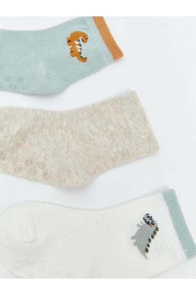 LC Waikiki Patterned Baby Boy Socks 5-Piece (W5)