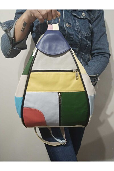 atter Genuine Leather Women's Backpack (40cm X 26cm X 17cm)