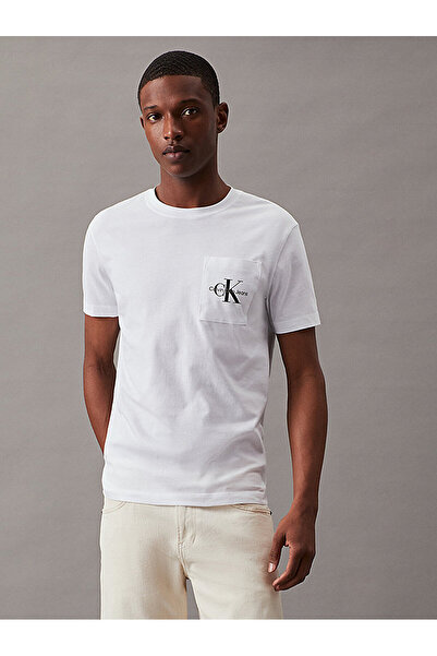 Calvin Klein Men's Core Monologo Pocket T-Shirt
