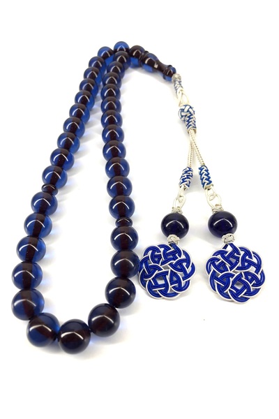 Black Sea Port El Yapımı Örme Kazaz İmameli 33’lü Ateş Kehribar Tesbih – Trab...