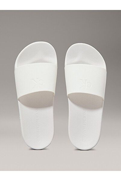 Calvin Klein Women's Monogrom Beach Slippers