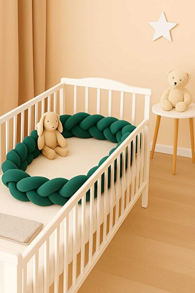 OEM Apărător lateral împletit pentru pătuț (200 cm)