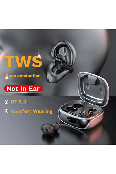 OEM Căști wireless Vala JX80 TWS, cu clipsare, Bluetooth 5.3, control tactil, impermeabile