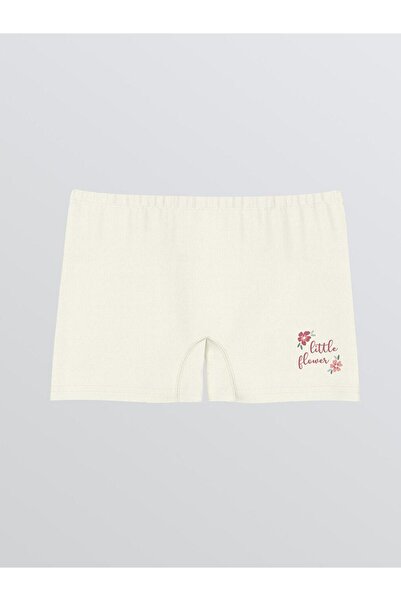 LC Waikiki Çiçekli Kız Çocuk Boxer 3'lü (W5)