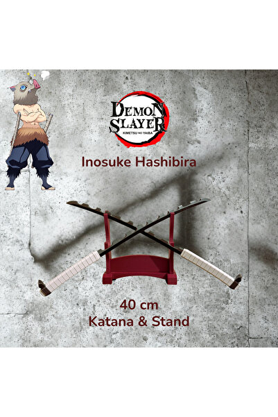pxel Labs Demon Slayer Anime Inosuke Hashibira Katana & Stand