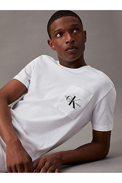 Calvin Klein Men's Core Monologo Pocket T-Shirt