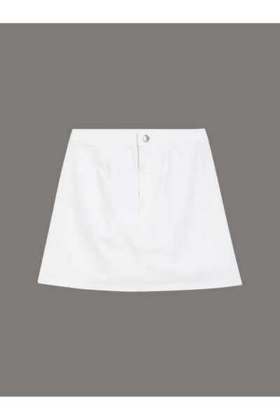 Calvin Klein Women's Mini Denim Skirt