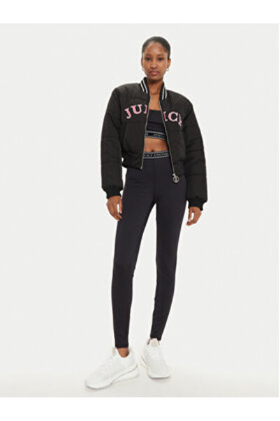 Juicy Couture Γυναικείο Μπουφάν Bomber JCOIJ224557 Μαύρο