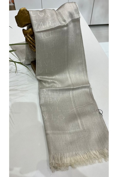 eminebaşaran A Quality One Way Wool Silk Shawl