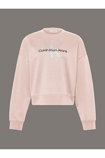 Calvin Klein Women's Monologo French Sweatshirt