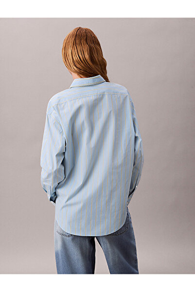 Calvin Klein Women's Stripe Relaxed Shirt