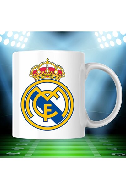 T&M Personalizare Cană personalizată - Real Madrid Football Club, albă, 330 ml