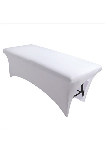Generic Table and Bed Cover - White