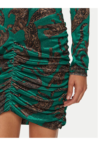 Just Cavalli Γυναικείο Φόρεμα Casual 77PAO920 Πράσινο