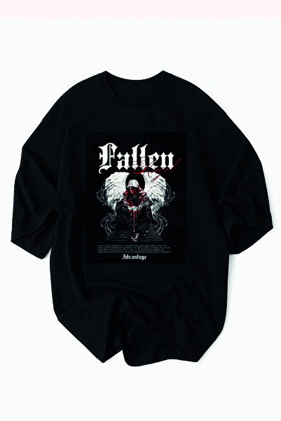 Korefanzin Advantage Melek Angel Printed Oversize T-Shirt T-Shirt