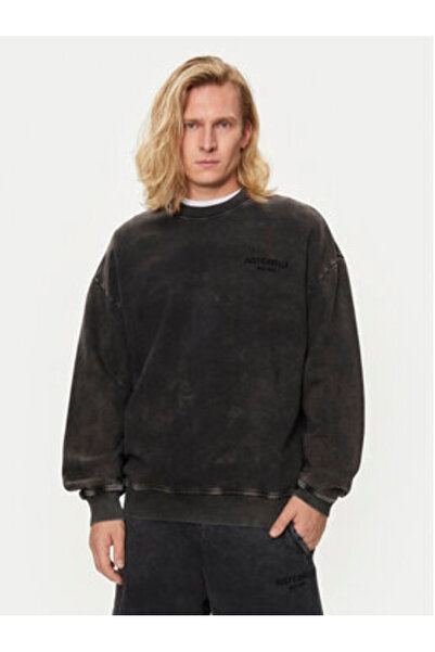 Just Cavalli Ανδρικό Φούτερ 76OAIE03 Γκρι