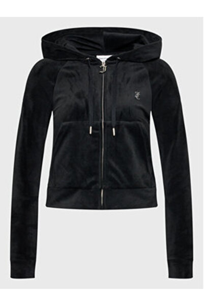 Juicy Couture Γυναικείο Φούτερ JCWA122001 Μαύρο