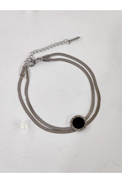 Aylish Bijuteri SILVER COLOR STEEL BRACELET