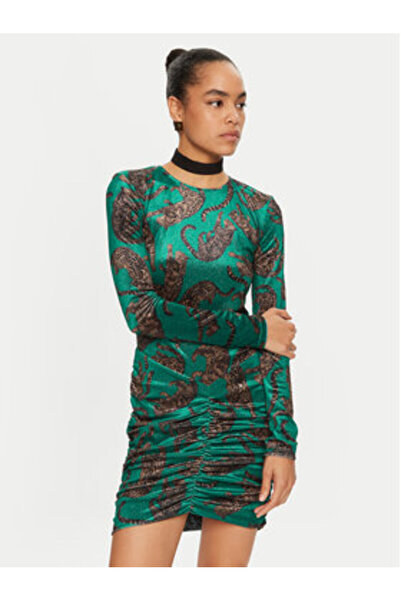 Just Cavalli Γυναικείο Φόρεμα Casual 77PAO920 Πράσινο
