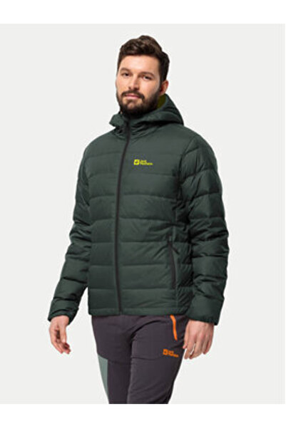 Jack Wolfskin Ανδρικό Μπουφάν με Πούπουλα 1207671 Πράσινο