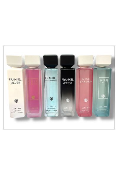 Asf Asafi set from Al Faris, 6 pieces, 200 ml