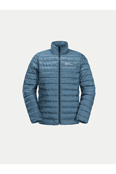 Jack Wolfskin Ανδρικό Μπουφάν με Πούπουλα 1207701 Μπλε Ναυτικό