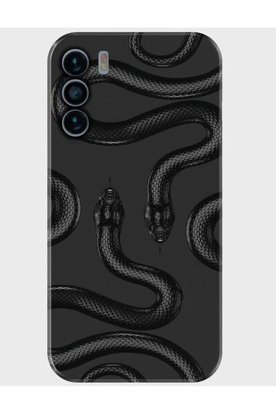 Reeder S19 Max Pro S Kılıf Desenli Baskılı Silikon - blacksnake