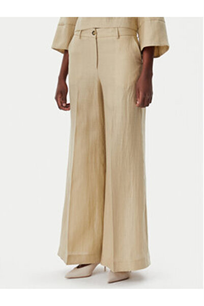 Kaos Γυναικείο Παντελόνι από Υφασμάτινο RP1MR062 Μπεζ