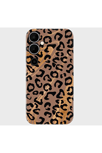 TECNO Pova 4 Kılıf Desenli Baskılı Silikon - leopar