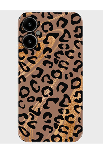 omix X3 Uyumlu Kılıf Desenli Baskılı Silikon - leopar