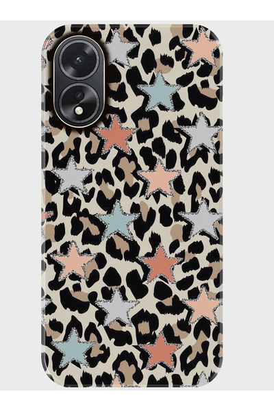 OPPO A38 Kılıf Kamera Korumalı Baskılı Silikon Kapak - leoparstars