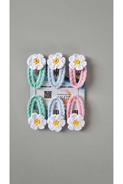 ELYTA KALİTEYİ UCUZA AL Girl's Hand-Knitted Handmade Snap Buckle – Stylish Ha...