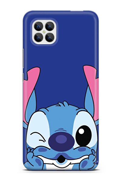 omix X600 Kılıf Kamera Korumalı Baskılı Silikon Kapak - Stitch