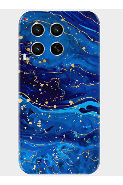 TECNO Camon 30 Kılıf (CL6) Kamera Korumalı Baskılı Silikon Kapak - bluemarble...