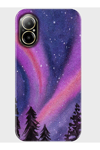 realme 12 Lite Uyumlu Kılıf Kamera Korumalı Baskılı Silikon Kapak - kuzeyışık...