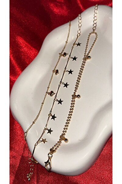 Ferdali Set of 3 Bracelets, Stylish and Modern Gift, Suitable for Women