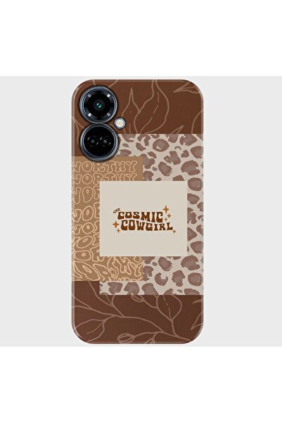 TECNO Spark 9T Kılıf Kamera Korumalı Desenli Baskılı Silikon - kovboy