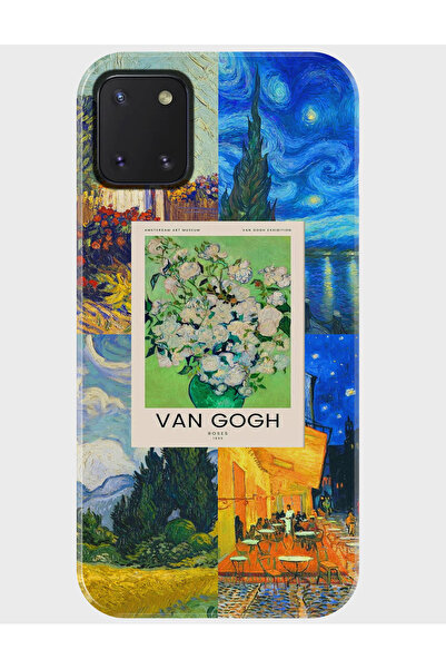 Duadan Samsung Note 10 Lite Kılıf Desenli Baskılı Silikon - vangog